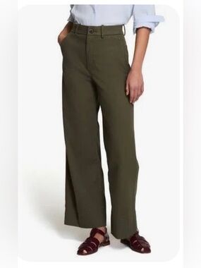 SPANX SPANXsupersmooth® Stretch Twill
Wide Leg Cropped Pant Size Medium